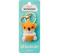 Kleiner Mutmacher, Schlüsselanhänger Hund: Ich bin bei dir! | Bag Charm und Glücksbringer zur Einschulung. Geschenk für den Schulstart, für Jungen und Mädchen