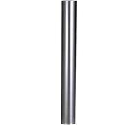 Kleining Kaminzubehör - Aluminizado por inmersión en caliente tubos de estufa 1000 mm de largo, 130 mm du