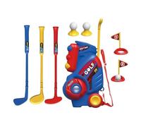 Kleinkinder-Golfspielset - Kinder-Golfkoffer Spielset Sportspielzeug | Ensemble De Clubs De Golf Portable | Jouet Sportif Enfant Pour Jardin Pelouse Maison Intérieur Anniversaire Noël Entraînement Loi