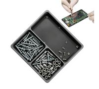 Kleint - Bandeja magnética portátil para ahorrar espacio | Organizador con soporte magnético para tornillos, bandeja de fijación para el hogar, garaje, taller, mecánica de construcción