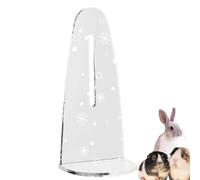 Kleintier-Trinkflasche 125ml - Tropffreie Wasserflasche Für Hamster, Igel & Flughörnchen | Auslaufsicheres Fütterungsgerät Mit Halterung | Trinkbehälter Für Käfig & Reise, ABS & Edelstahl
