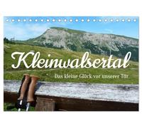 Kleinwalsertal - Das kleine Glück vor unserer Tür (Tischkalender 2026 DIN A5 quer), CALVENDO Monatskalender: Ein Blick in die Natur ist Glück genug