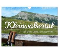 Kleinwalsertal - Das kleine Glück vor unserer Tür (Wandkalender 2026 DIN A4 quer), CALVENDO Monatskalender: Ein Blick in die Natur ist Glück genug