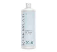 Klemerlain Agua Oxigenada en Crema Estabilizada 20 Volúmenes 6% | 1L | Oxidante para Coloración Capilar Permanente y Decoloración | Formulación Vegana con Ingredientes Naturales | Uso Profesional
