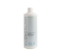 Klemerlain Agua Oxigenada en Crema Estabilizada 20 Volúmenes 6%, Oxidante para Coloración Capilar Permanente y Decoloración. Formulación Vegana con Ingredientes Naturales. Uso Profesional. 1L.