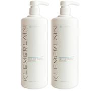 Klemerlain Gel de Baño Corporal Limpieza Suave e Hidratante para Todo Tipo de Piel con Aroma Delicado y Fórmula Respetuosa Sin Sulfatos. Uso Diario. 1 L (Paquete de 2)