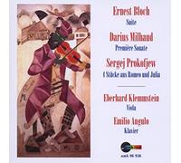 Klemmstein,Eberhard - Bloch - Milhaud - Prokofiev : Oeuvres pour Alto et Piano