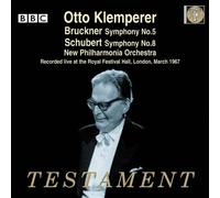 Klemperer - Bruckner: Sinfonie Nr.5 / Schubert: Sinfonie Nr.8
