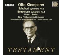 Klemperer - Schubert: Sinfonie Nr.8 / Beethoven: Sinfonie Nr.1 / Berlioz: Romeo et Juliette Op.17 / Mozart: Maurerische Trauermusik KV477