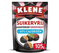 Klene Muntdrop Drop-fruta sin azúcar caramelo de regaliz holandés 105G