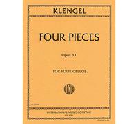 Klengel, Julius - Four Pieces, Op. 33 - Four Cellos