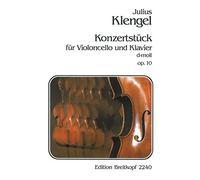 Klengel - Pieza de Concierto en Re menor op. 10 para violonchelo y piano