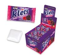klets Chicle sin azúcar - sabor MORA FRAMBUESA - 200 unidades