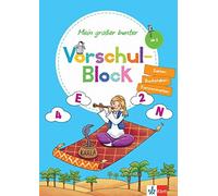 Klett Mein großer bunter Vorschul-Block: ab 5 Jahren, Zahlen, Buch (Tapa blanda)