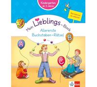 Klett Mein Lieblings-Block: Allererste Buchstaben-Rätsel: Kindergarten, ab 3 Jahren. Das kannst du alleine!