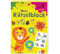 Klett Mein Rätselblock ab 6 Jahren Band 2: 100 kunterbunte Rätsel