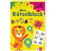 Klett Mein Rätselblock ab 6 Jahren Band 2: 100 kunterbunte Rätsel (Tapa blanda)
