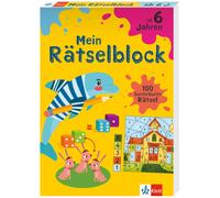 Klett Mein Rätselblock ab 6 Jahren: Kunterbunter Rätselspaß mit 10 (Tapa blanda)