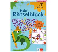 Klett Mein Rätselblock ab 7 Jahren: 100 kunterbunte Rätsel (Tapa blanda)
