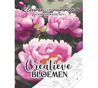 Kleuren op nummer voor volwassenen: Creatieve bloemen