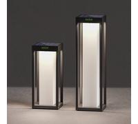 KLEWE Lámpara LED solar RADIA MAXI MOON, antracita, 50 cm, IP65