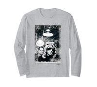 KLF Duo Bill Drummond Jimmy C por Phil Nicholls Manga Larga