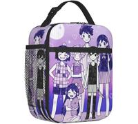 KLFDGGYU Sunny Basil Aubrey Kel bolsas térmicas para el almuerzo contenedor juego Omori bolsa térmica caja de mano la escuela comida al aire libre deportes regalos exteriores