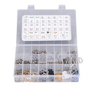 KLFEXVP Kit de Sujetadores for Impresora 3D, Conjunto Completo de Surtido, Paquete de Piezas de Hardware de Metal for impresoras 3D Voron 0,1