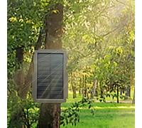 KLFEXVP Panel Solar for cámara de Caza Panel de batería de Carga Solar de 3000 mAh con Soporte de Montaje Giratorio for cámaras HCu2011300/HCu20115550/HCu2011700/HCu2011801/HCu2011900