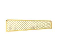 KLGFBDC Mamparas Decorativas caladas de Hierro Forjado con Estilo - Separador bajo Tipo Valla para encimeras de Comedor y ollas Calientes - Resistente a la decoloración - Elegante Separador de espac