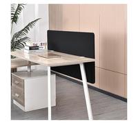 KLGFBDC Separador de Escritorio portátil insonorizado, mampara de privacidad Ajustable para Oficina, Aula, Estudio y hogar, 100 x 60 cm, Pantalla de Escritorio Negra (1 Pieza)