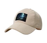 KLGRTJHK Mirror of Wonder - Elegante gorra de béisbol para hombres y mujeres, tamaño ajustable para correr, entrenamientos y actividades al aire libre durante todas las estaciones, beige, Talla única