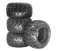 KLHYTGFA 4 for neumáticos Grandes HSP 1/10 Universal 94111/94188 neumáticos 115MM/125MM(88005-TP)