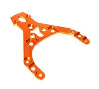 KLHYTGFA Brazo de Soporte de Placa Superior Delantera Gruesa de Metal for Coche Gasonline 1/5 RC HPI km 5B SS 5T 5sc(Orange)