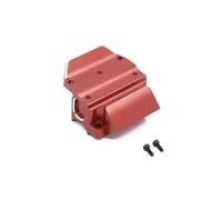 KLHYTGFA Carcasa metálica for Caja de Cambios de Coche RC ARR-MA 1/8 6S Kraton Typhon Outcast Notorious for 1/7 Infraction Limitless Mojave(Cover Red w2)