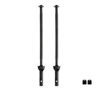KLHYTGFA Eje de transmisión CVD de Eje Delantero/Trasero de Acero Duro CNC for AR310458 AR310590 AR310591 for RC 1/7 1/8 ARR-MA 6S(2Pcs Rear Black)