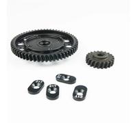 KLHYTGFA Engranaje helicoidal de Acero de 21T a 58T, de relación Media y Alta Velocidad, for Kit de Engranajes helicoidales for Losi 5ive T 5T Rofun Rovan LT KM X2 a Escala 1/5(Combo Set)