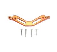 KLHYTGFA For ARR-MA 1/8 Typhon 1/10 Granite Big Rock Crew Senton Kraton OUTCAS 4X4 3S Placa de Soporte de Torre de Choque Trasero de Metal AR320399(Orange)