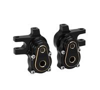 KLHYTGFA Juego de manguetas de dirección de latón Negro for el Kit de Mejora del Eje pórtico de Diamante TRX4M de 5 mm for un Rendimiento Superior