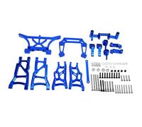 KLHYTGFA Kit de Piezas del Eje Trasero del Asiento C del Brazo del chasis de aleación de Aluminio Mejorado for 1/10 Traxxas 2WD Slash Rustler Stampede Parts,1