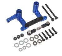 KLHYTGFA Manivelas de dirección de Aluminio for Trax-xas 2WD Slash Drag Slash Rustler Drag Slash Ford F-150 Raptor Bandit 3743(Blauw)