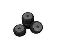 KLHYTGFA Rueda de neumáticos prepegados, 4 Uds., for Losi Micro-T LOS-1392T1 LOS-1392T2 LOS-1392, neumático de 7mm, Pieza de actualización de Cubo Cerrado Hexagonal, 1/28(Light Grey)