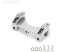 KLHYTGFA Soporte de Amortiguador de Torre de Choque, aleación de Aluminio 5317 Delantera y Trasera for Coche RC Trax-xas 1/10 Slayer Pro 4X4 3,3(Front-Silver)