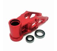 KLHYTGFA Soporte de servo de mamparo Frontal de Aluminio con rodamientos for Losi 1/4 Promoto MX PM-MX/SM LOS261012(Rood)