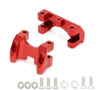 KLHYTGFA Soportes de Choque CNC de Aluminio 5317 for RC 1/10 Trax-xas Brushless 2,0 Revo Slayer Pro 4x4(1 Set in Red)