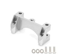 KLHYTGFA Soportes de Choque CNC de Aluminio 5317 for RC 1/10 Trax-xas Brushless 2,0 Revo Slayer Pro 4x4(Rear in Silver)