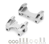 KLHYTGFA Soportes de Choque CNC de Aluminio 5317 for RC 1/10 Trax-xas Brushless 2,0 Revo Slayer Pro 4x4(1 Set in Silver)