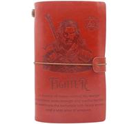 Kliben Diario DND de cuero sintético para jugadores de rol, Cuaderno de notas para D&D, Bloc de Notas estilo fantasía, Regalo original para jugadores de Dungeons and Dragons, Accesorio juego de rol