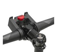 Klickfix Adaptador para manillar en caja negra, universal, apto para manillares de 22 - 26 mm y manillar de gran tamaño de 31,8 mm de diámetro