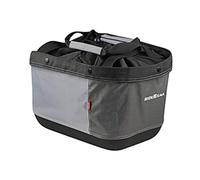 KlickFix Alingo GT - Bolsa portaequipajes para Racktime, Color Gris, tamaño 41 x 29 x 24 cm